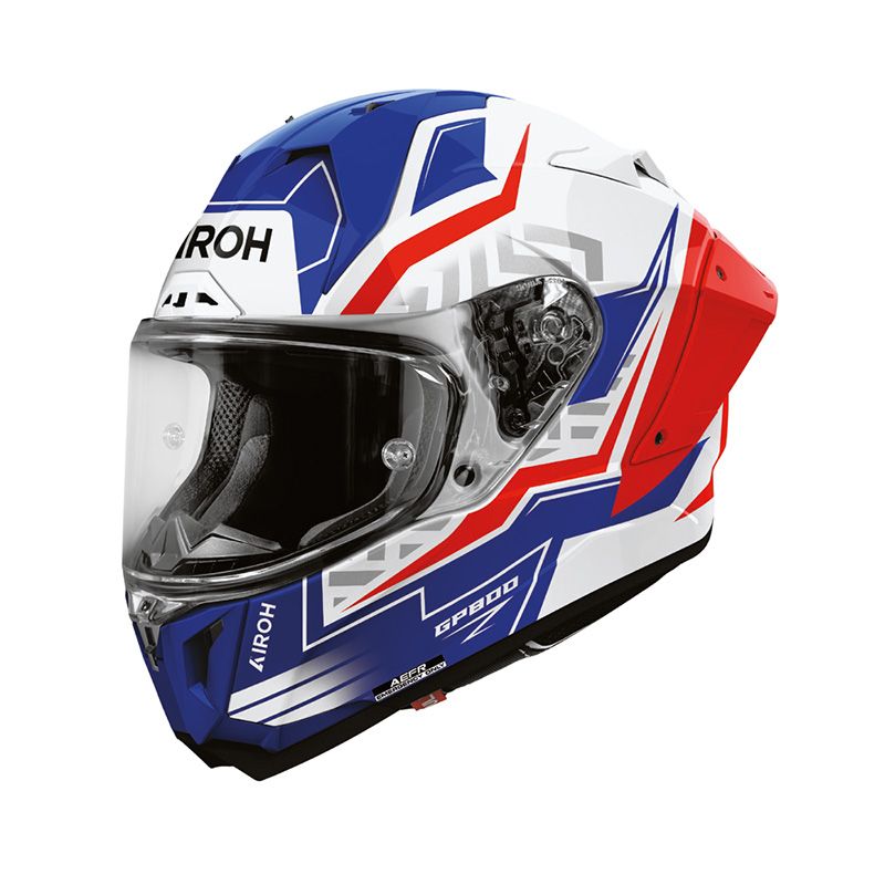 Casco Integrale AIROH GP800 VICTORY - (Blue/Red Gloss) Casco Integrale AIROH GP800 VICTORY - (Blue/Red Gloss)