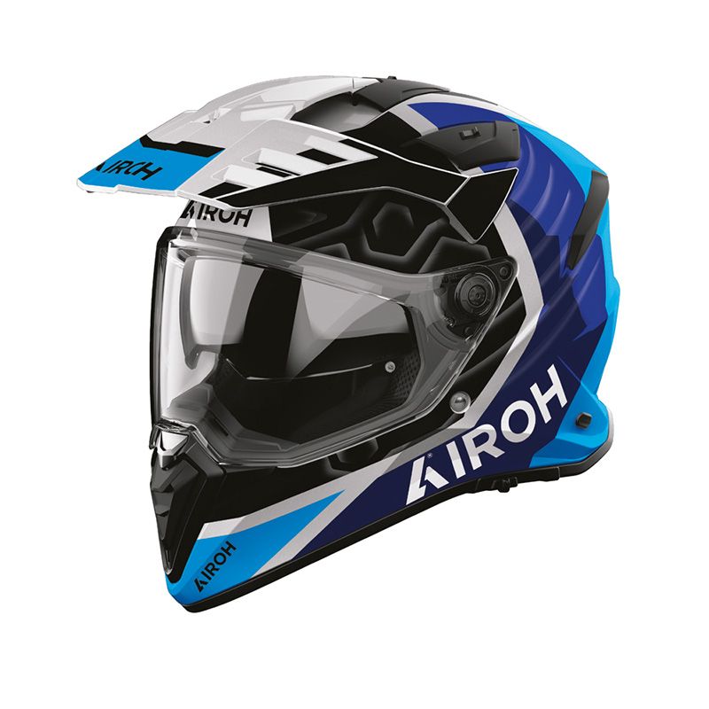 Casco Integrale Enduro AIROH BANDIT CUBE - (Blue Gloss)