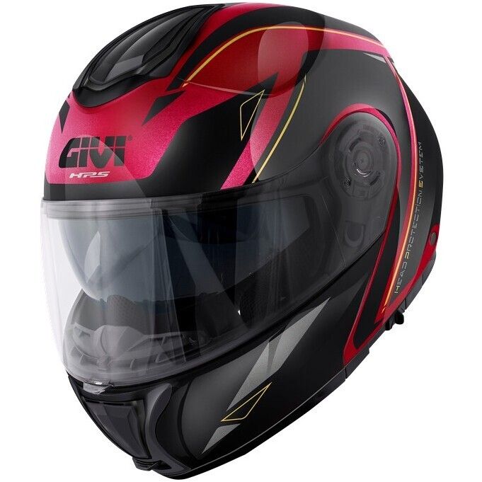 Casco Modulare GIVI X26 SQUARE - (Metal Burgundy/Black)