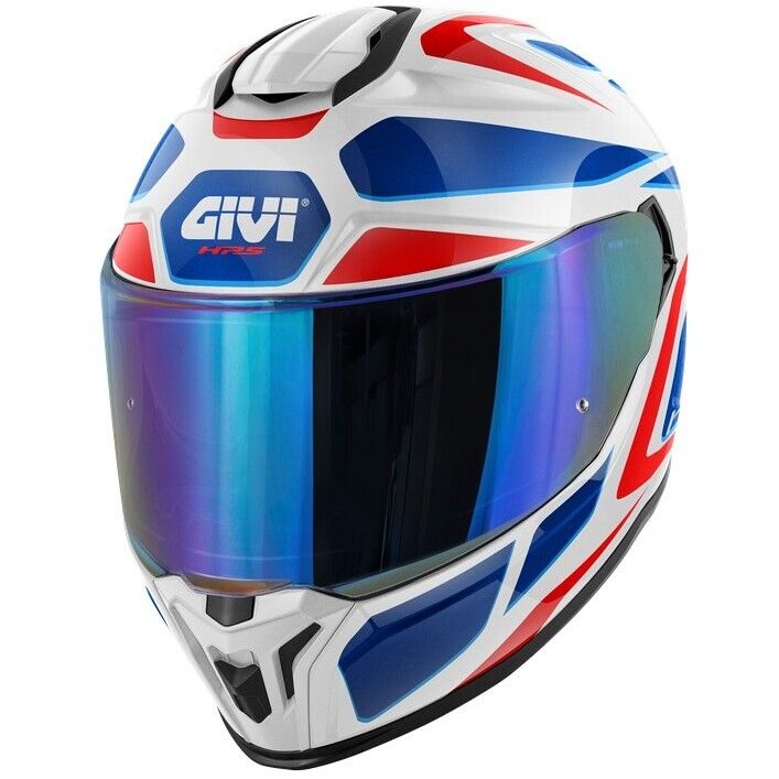 Casco Integrale GIVI 55.1 ZEPHIR - (White/Red/Metal Blue)