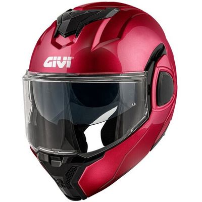 Casco Modulare Ribaltabile GIVI X36 FIBER - (Metal Bordeaux) Casco Modulare Ribaltabile GIVI X36 FIBER - (Metal Bordeaux)