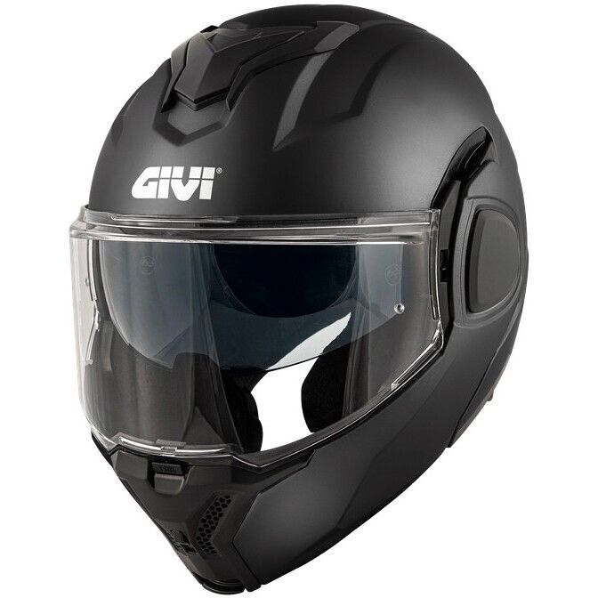 Casco Modulare Ribaltabile GIVI X36 FIBER - (Matt Black)