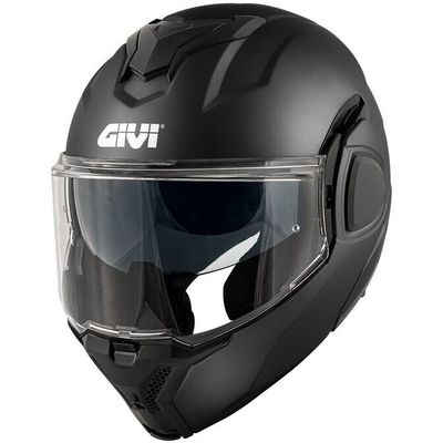 Casco Modulare Ribaltabile GIVI X36 SOLID COLOR - (Matt Black) Casco Modulare Ribaltabile GIVI X36 SOLID COLOR - (Matt Black)