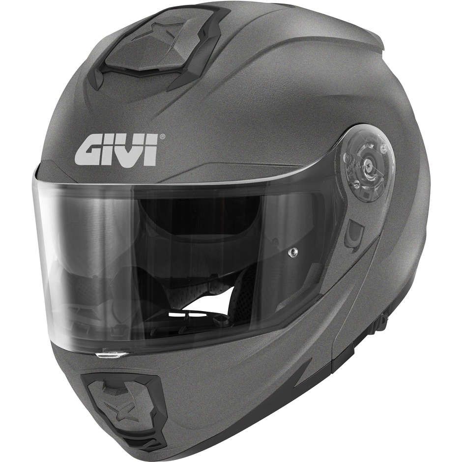 Casco Modulare GIVI X27 SOLID COLOR - (Matt Titanium) Casco Modulare GIVI X27 SOLID COLOR - (Matt Titanium)