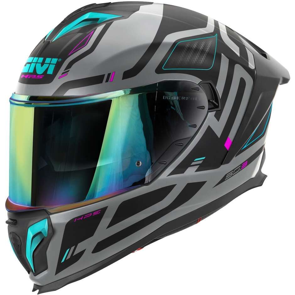 Casco Integrale GIVI 50.3 QUASAR - (Grey Matt) Casco Integrale GIVI 50.3 QUASAR - (Grey Matt)