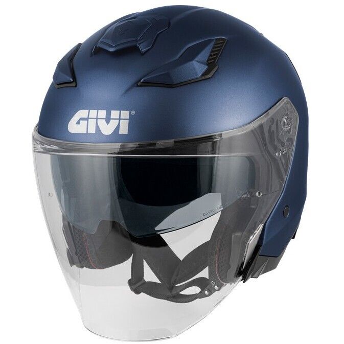 Casco Jet in Fibra GIVI X31 FIBER SOLID COLOR - (Matt Blue ) Casco Jet in Fibra GIVI X31 FIBER SOLID COLOR - (Matt Blue )