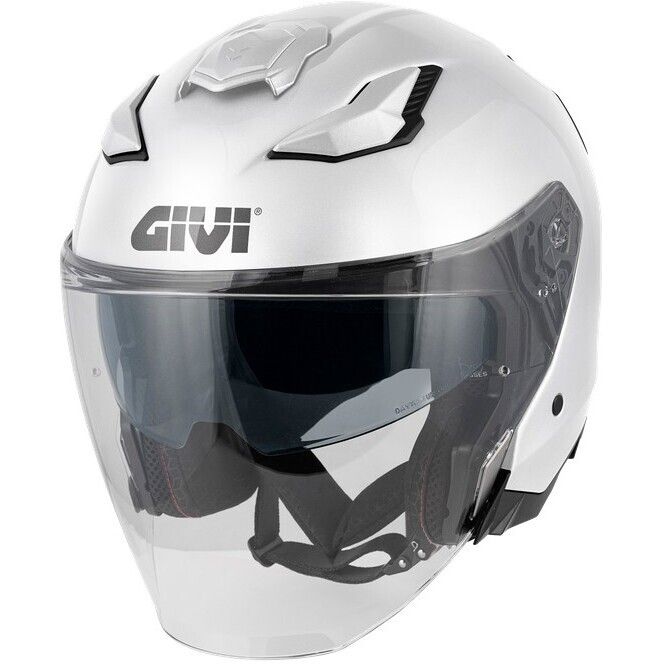 Casco Jet in Fibra GIVI X31 FIBER SOLID COLOR - (White ) Casco Jet in Fibra GIVI X31 FIBER SOLID COLOR - (White )