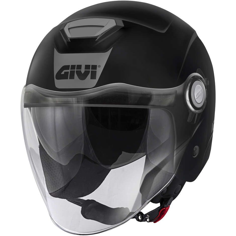 Casco Jet GIVI 12.5 SOLID COLOR - (Matt Black)