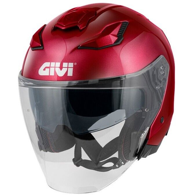 Casco Jet GIVI X31 SOLID COLOR hps - (Burgundy ) Casco Jet GIVI X31 SOLID COLOR hps - (Burgundy )