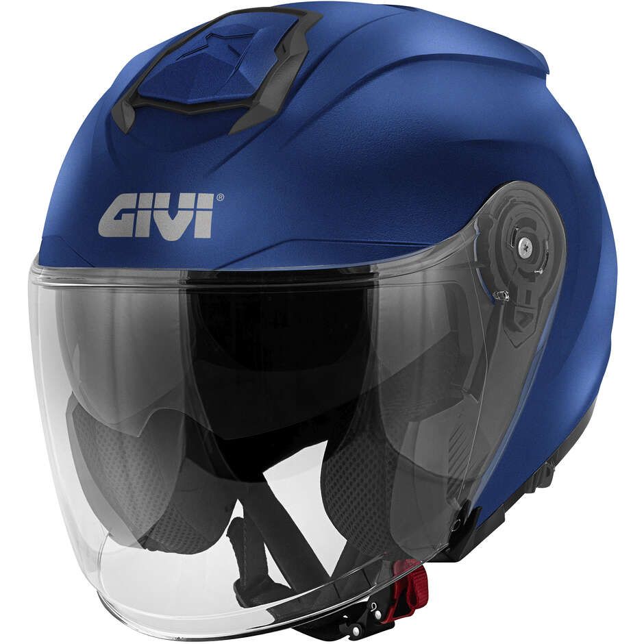 Casco Jet GIVI X25 SOLID COLOR - (Matt Metal Blue)