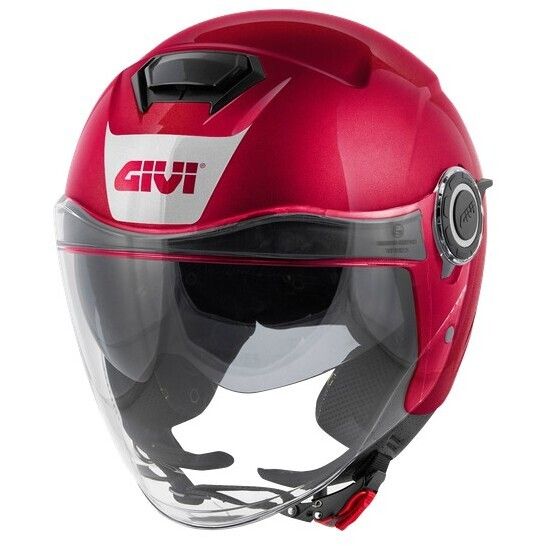 Casco Jet GIVI 12.5 SOLID COLOR - (Matt Metal Burgundy) Casco Jet GIVI 12.5 SOLID COLOR - (Matt Metal Burgundy)