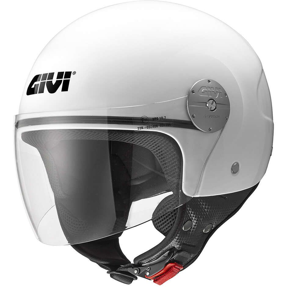 Casco Jet GIVI 10.7 EVO SOLID COLOR - (White) Casco Jet GIVI 10.7 EVO SOLID COLOR - (White)