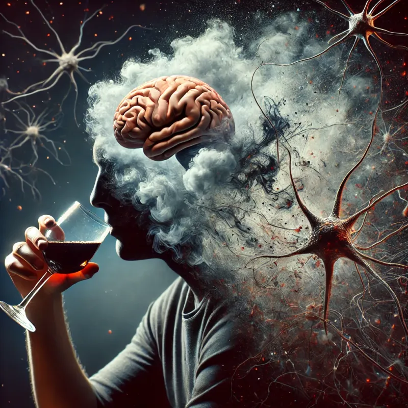 JAK PICIE ALKOHOLU USZKADZA MÓZG?