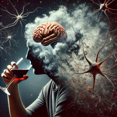 JAK PICIE ALKOHOLU USZKADZA MÓZG?