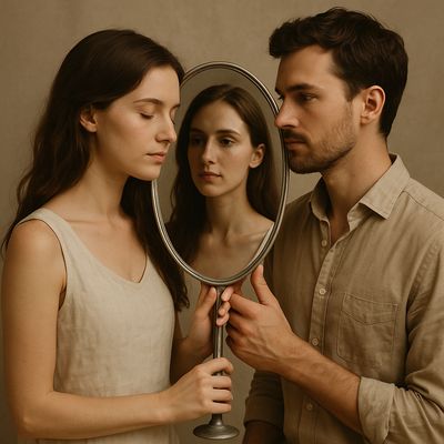 Lustro narcyzmu - opowiadanie terapeutyczne