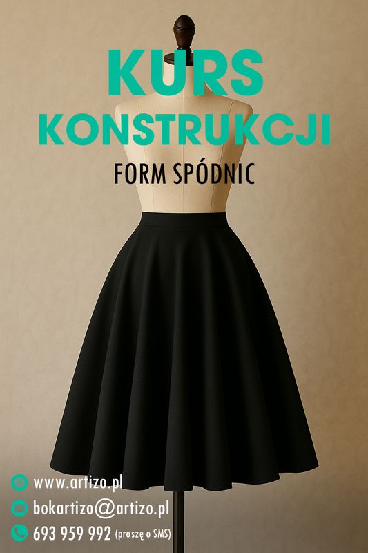 Kurs konstrukcji form spódnic
