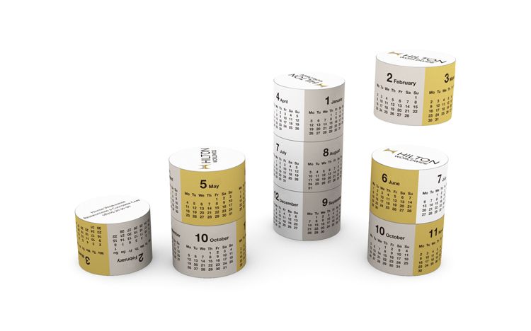 Magnetic 360 Round Calendar