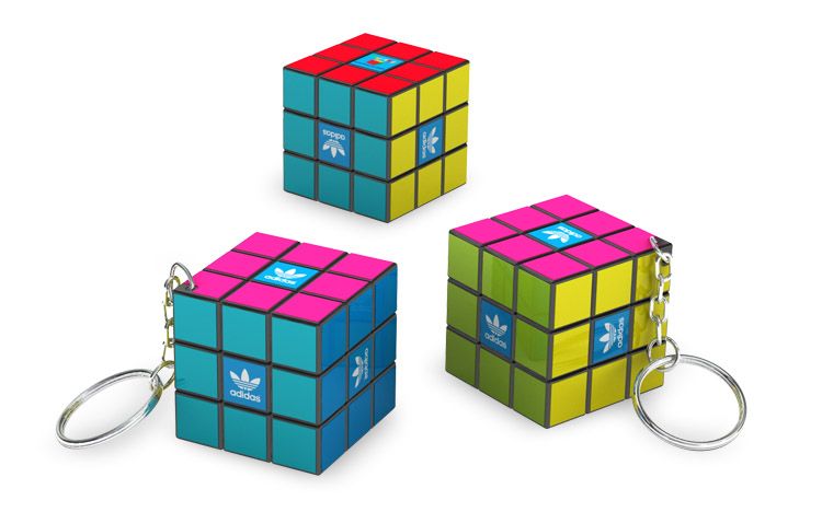Portachiavi cubo di Rubik 3×3 (34mm)