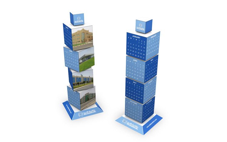 Revolving Tower Calendar