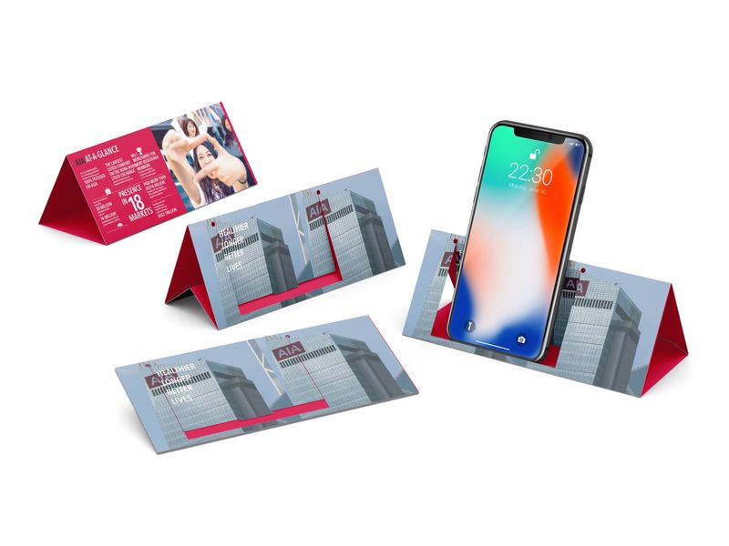 Foldup Paper Phone  Stand