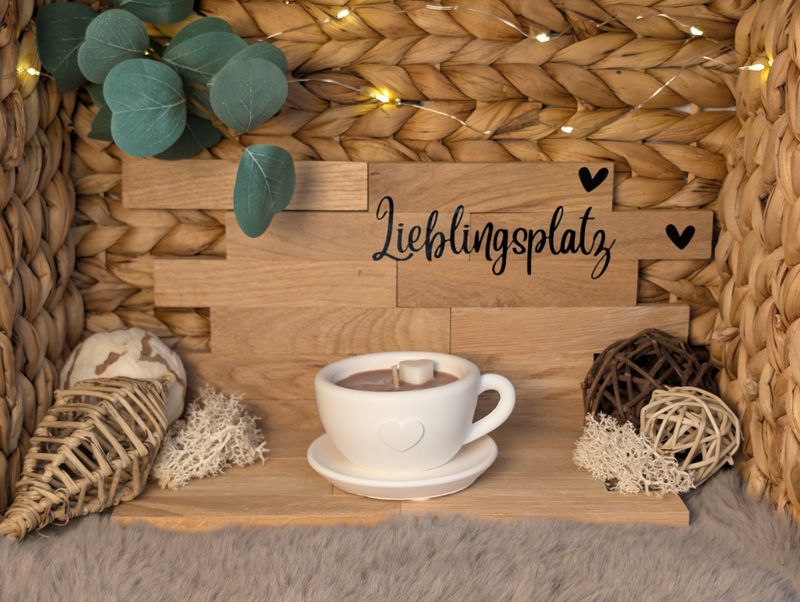 Kaffee Tassen Kerze