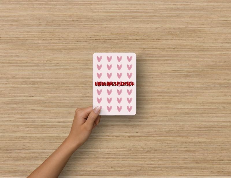 Postkarte Lieblingsmensch