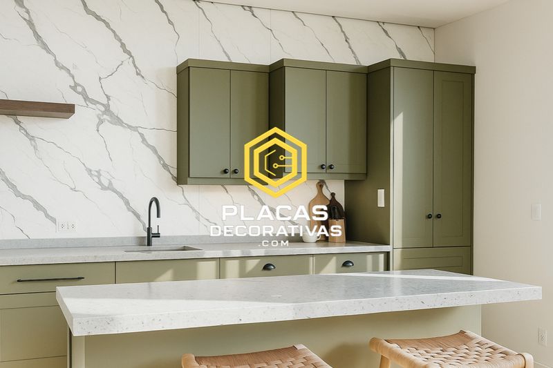 MÁRMOL BLANCO | Acabado: Brillante | Placa decorativa