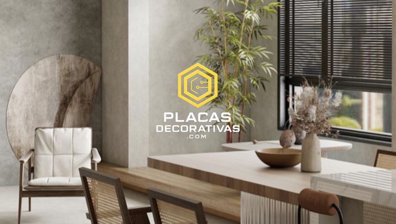 MICROCEMENTO CLARO | Acabado: MATE | Placa decorativa