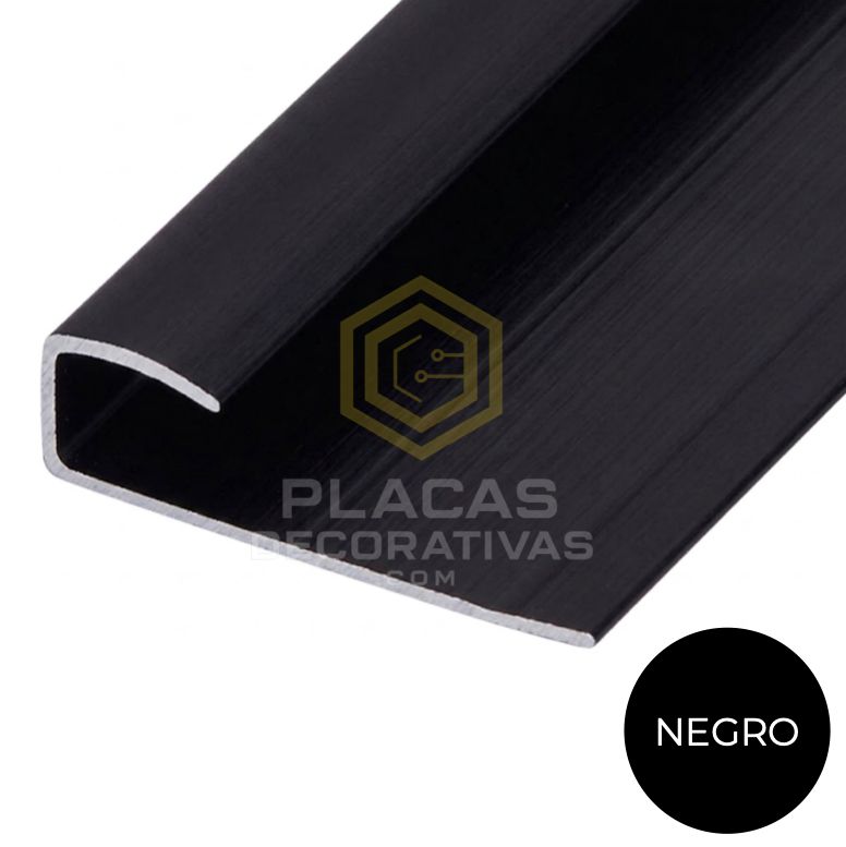 PERFIL TERMINACIÓN NEGRO