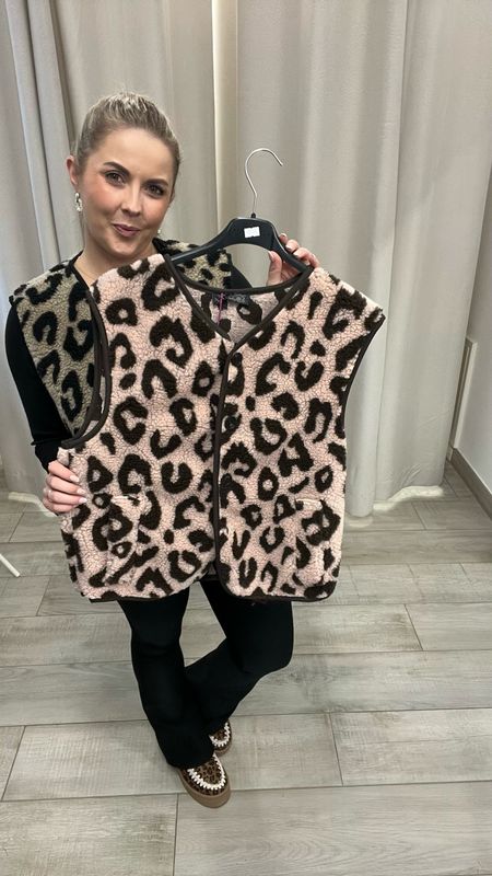 Teddyweste - ROSE / BRAUN