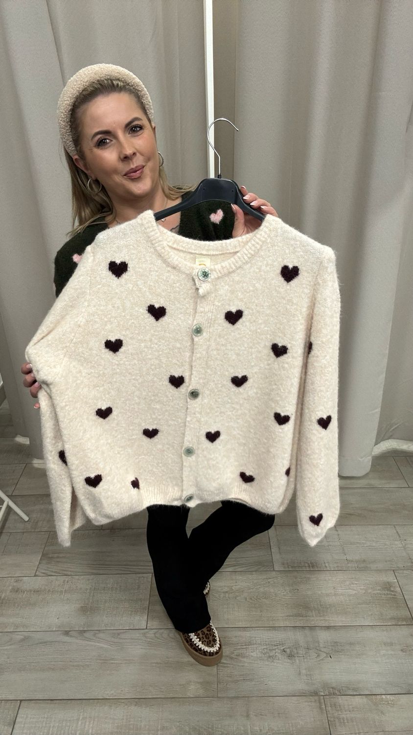 Strickjacke Amelie - Creme