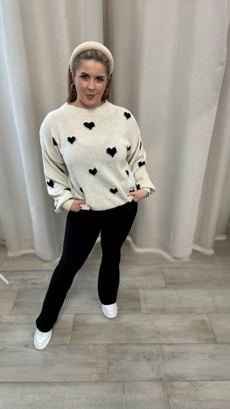 Pulli Luna mit Herzchen - Creme