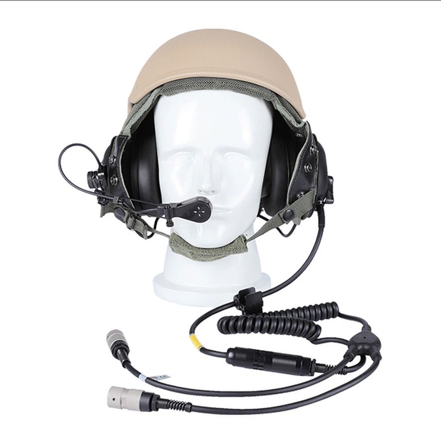 GECKO DH-132 PTE-747T Zestaw słuchawkowy  do czołgu/MRAP,