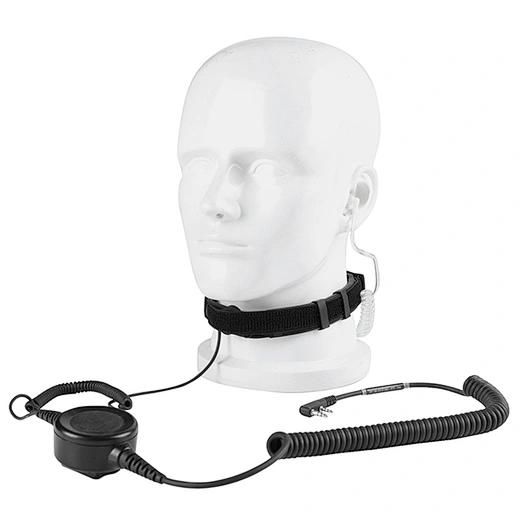 Laryngofon GECKO PTE-796N taktyczny mikrofon krtaniowy