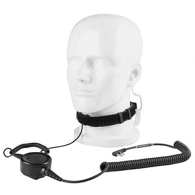 Laryngofon GECKO PTE-796N taktyczny mikrofon krtaniowy