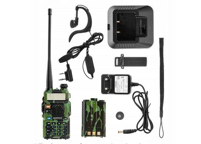 Radiotelefon Baofeng UV-5R HTQ 1800mAh SKANER