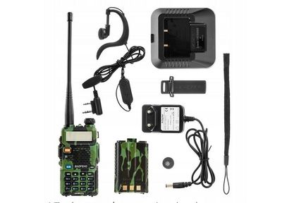 Radiotelefon Baofeng UV-5R HTQ 1800mAh SKANER
