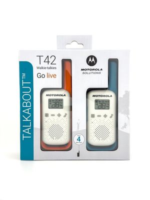 RADIOTELEFON MOTOROLA T42 GUMMY TWIN PACK