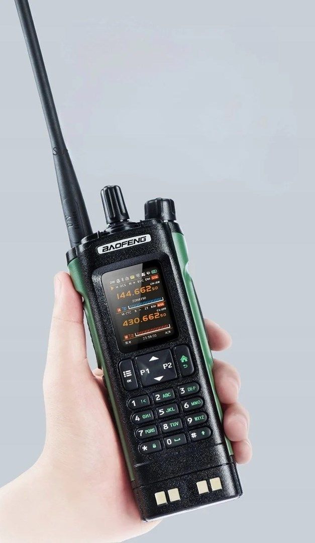 Radiotelefon Baofeng DM-32E HTQ DMR FM GPS+ APRS USB-C + Pasmo Lotnicze dwuzakresowy VHF i UHF