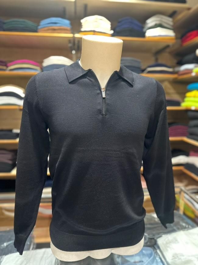 POLO ELEGANCE SLIM CON ZIP - SOTTO GIACCA, MORBIDA E RAFFINATA