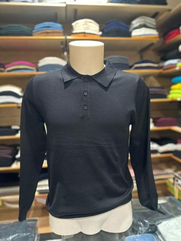 POLO BUTTON SLIM - ELEGANTE E MORBIDA