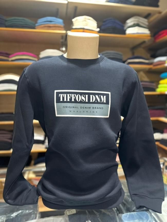 TIFFOSI - FELPA mod. DENVER - INTERNO LISCIO