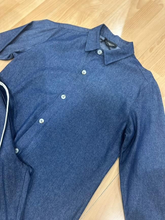 COMPLETO DENIM SET – PANTALACCIO &amp; CAMICIONE