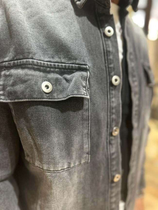 CAMICIA CASACCA – EFFETTO JEANS WASHED