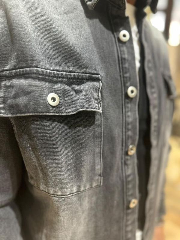 CAMICIA CASACCA – EFFETTO JEANS WASHED