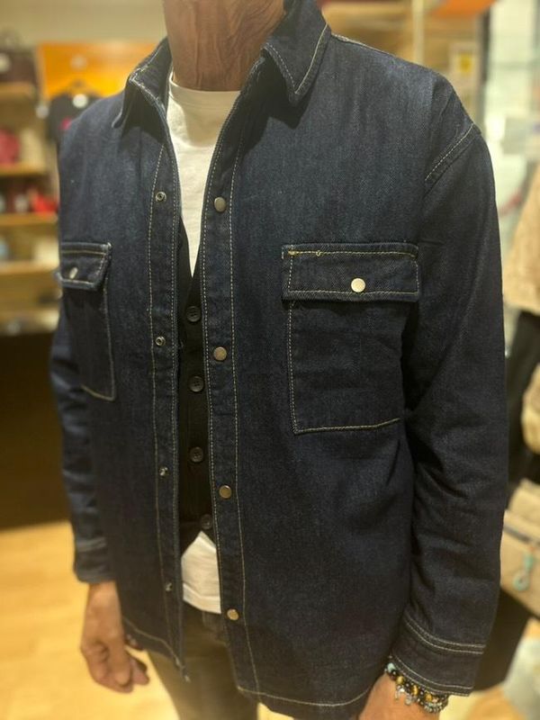 CAMICIA CASACCA JEANS - DENIM CHIC