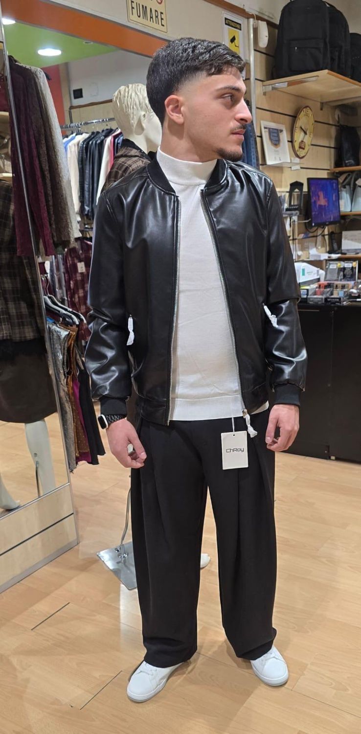 PANTALONE BAGGY – COLORE NERO