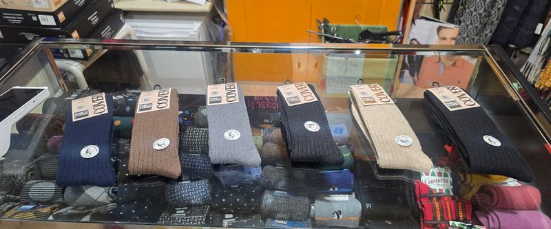 CALZA LUNGA TUBOLARE IN CALDO COTONE ENRICO COVERI