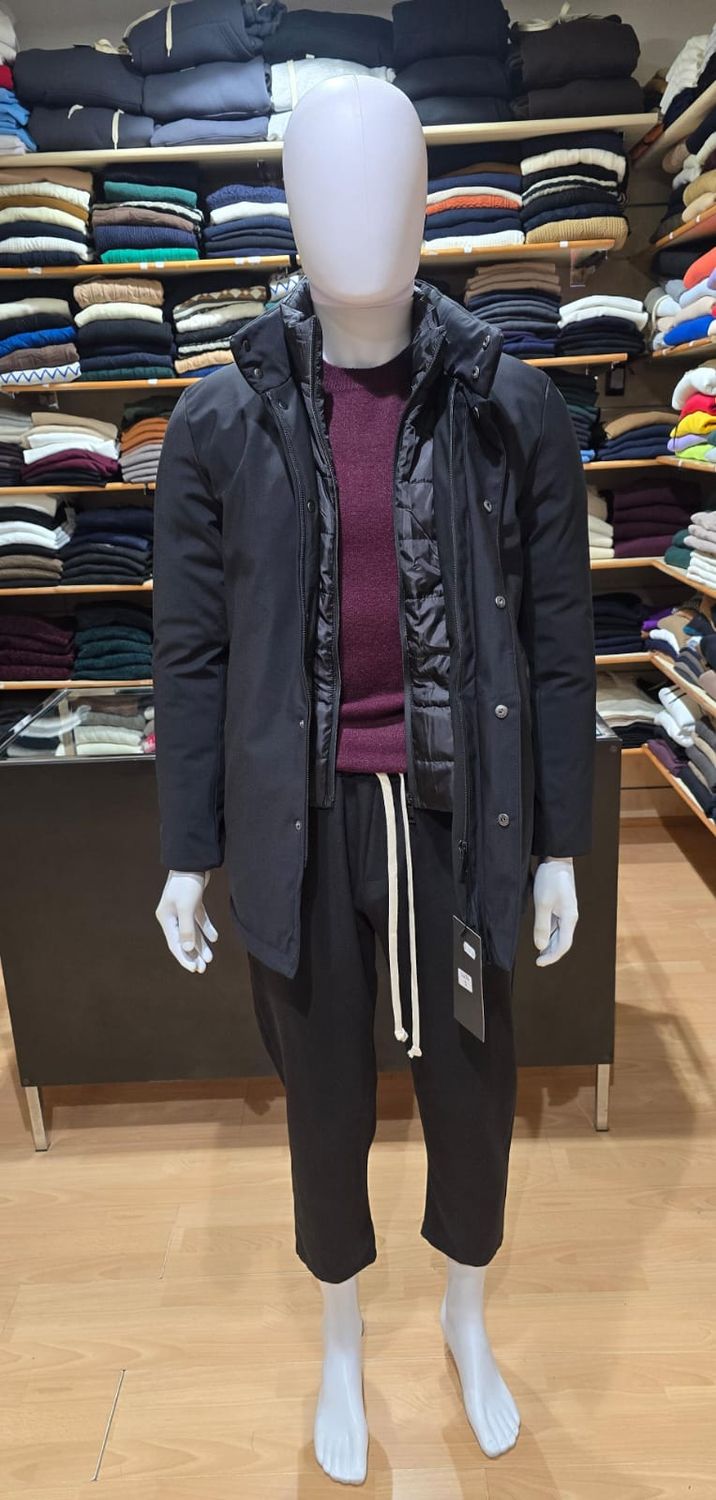 GIUBBOTTO IMPERMEABILE CON PETTORINA REMOVIBILE