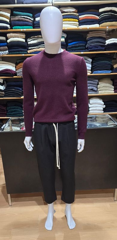 MAGLIONE GIROCOLLO MISTO LANA